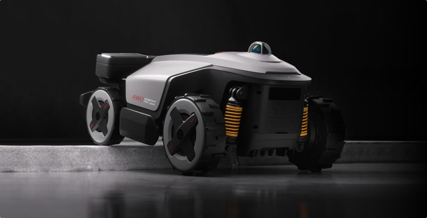 Roborock RockMow Z1 LiDAR prečka oviro višine do 8 centimetrov