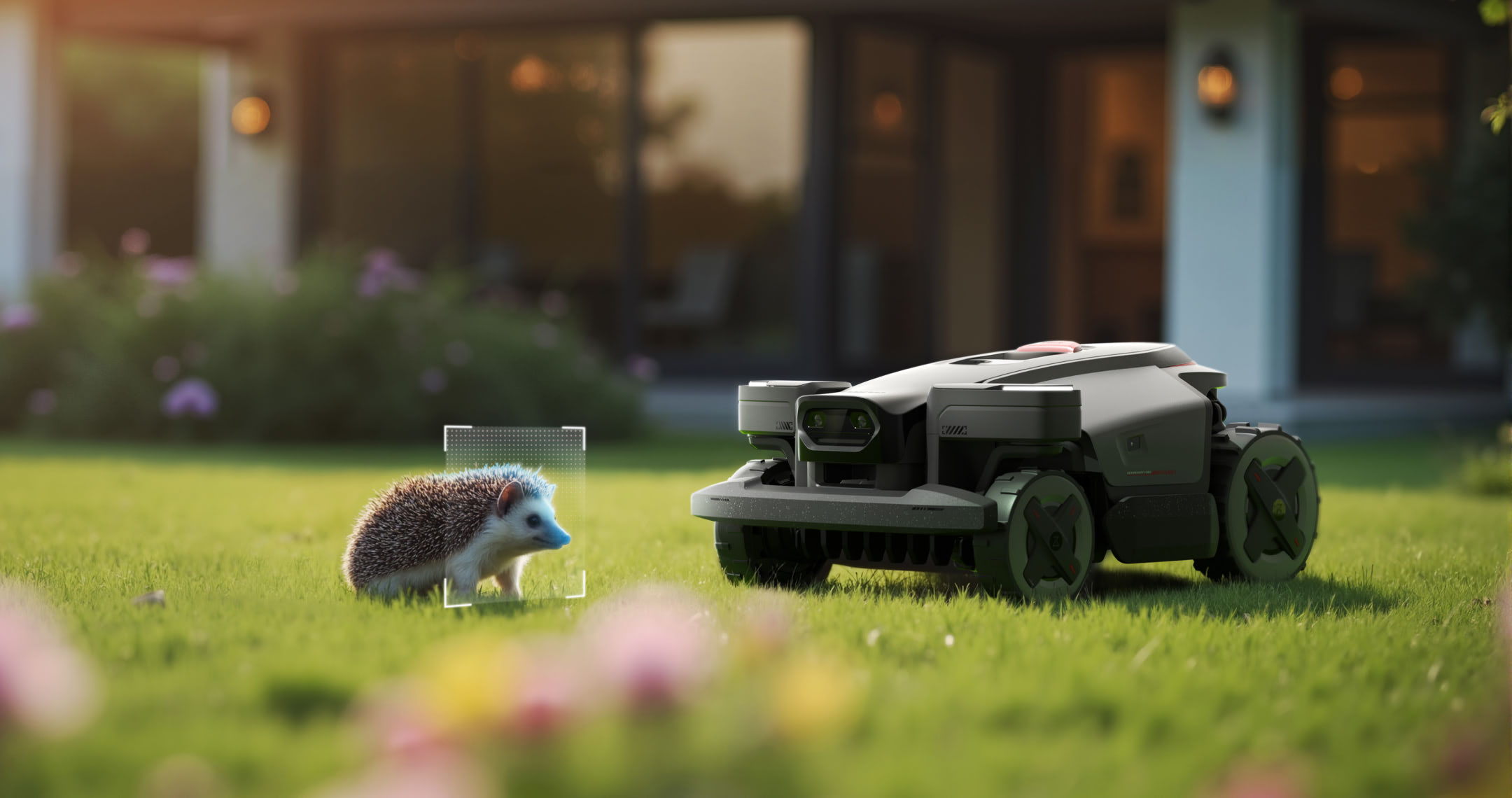 Roborock robotska kosilnica z zaznavanjem živali na trati