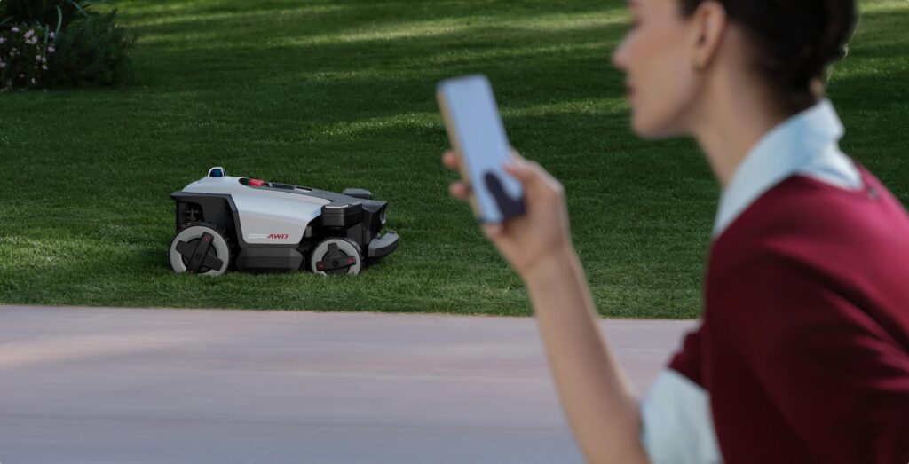 Upravljanje Roborock robotske kosilnice prek mobilne aplikacije