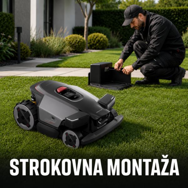 Montaža Roborock RockMow Z do 2.000 m²