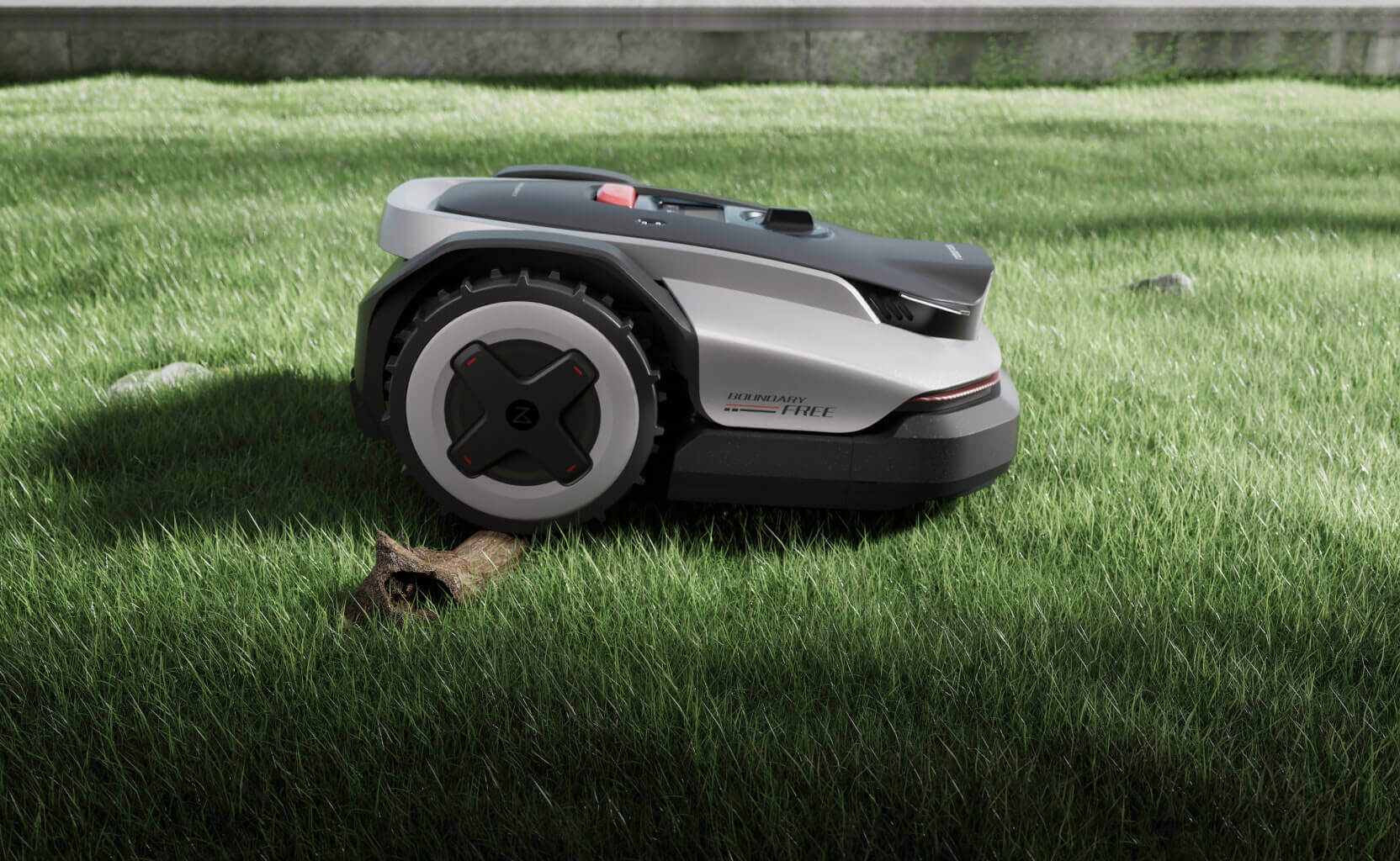 Roborock RockNeo Q1 med premagovanjem nizke ovire na trati